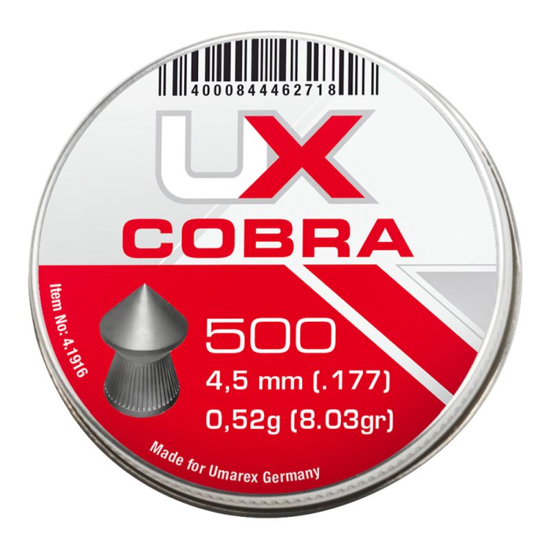 Umarex Cobra Spitzkopf Diabolos 4,5 mm – 500 Stück