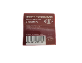 Wadie 9mm PAK Pepper Supra Pfeffer Kartuschen