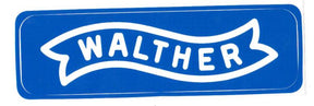 Aufkleber Walther Blau 160 x 46,3 mm
