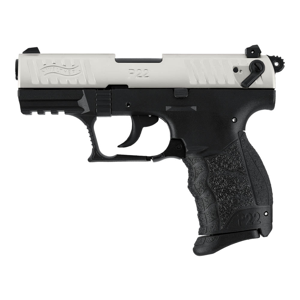 Walther P22Q 9 mm P.A.K. NKL Nickel Edition