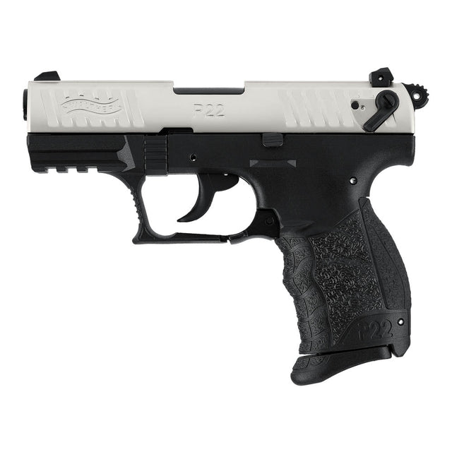 Walther P22Q 9 mm P.A.K. NKL Nickel Edition