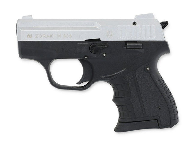 Zoraki 906 9mm P.A.K. Chrom Matt / Schwarz Schreckschusspistole