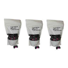 600 HS Projectiles Paintballs Schwarz/Pink (600er Karton) HSP