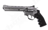 Dan Wesson 6 Zoll CO2 Revolver 4,5mm BBs Stahlkugeln Silber