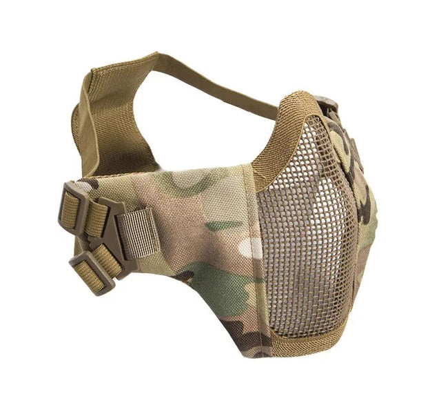 ASG Strike Systems Metal Mesh Mask Gittermaske mit Cheekpads Camo Multicam