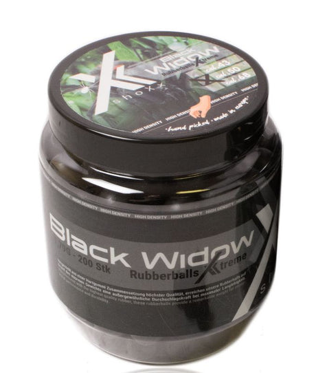 300Stk Cal.43 Black Widow Rubberballs Xtreme Hartgummikugeln Cal.43