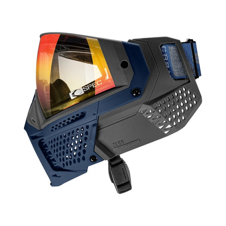 Carbon ZERO Less SLD Royal Blau Paintball Thermal Maske