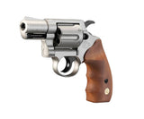 Colt Detective Special cal. 9 mm R.K. - Nickel / Holz