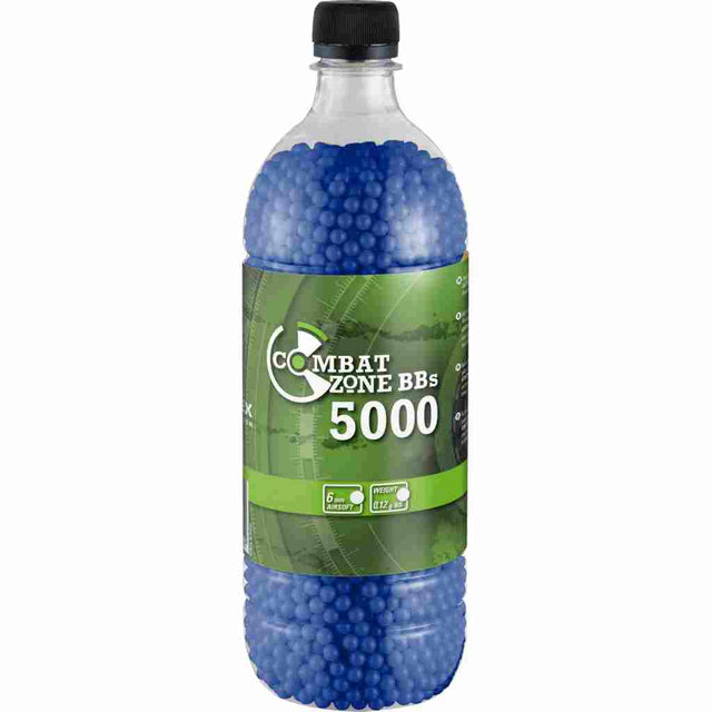 5000 BB 0,12g 6mm Blau Combat Zone Softairkugeln