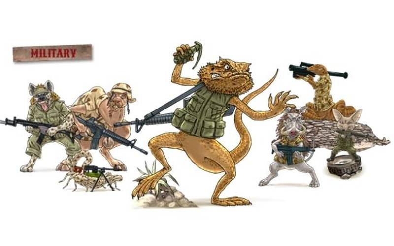 DaGrecker Designziele Military 50 Stk. Zielscheiben