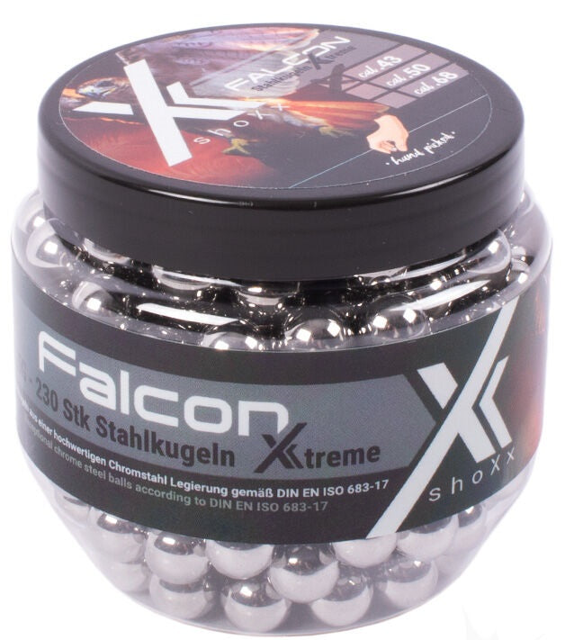 Falcon .43 Stahlkugeln Glasbreaker 230 Stück