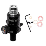 Ninja PRO V3 Edelstahl HP Regulator 300 Bar (4500 psi) schwarz / silber