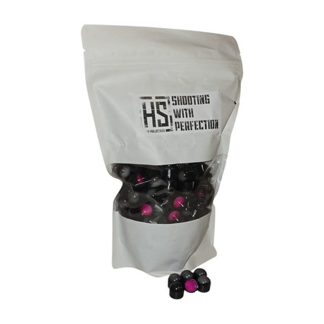 HS Projectiles Paintballs Schwarz/Pink (200er Tüte) HSP