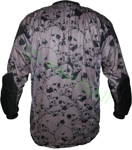 IDP Jersey The Skulls Grau Paintball Trikot