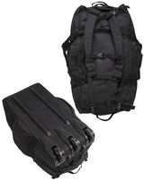 Kampftrageseesack mit Rollen Gearbag Schwarz