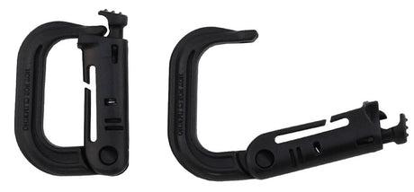 Molle Karabinerhaken Kunststoff 2er Pack