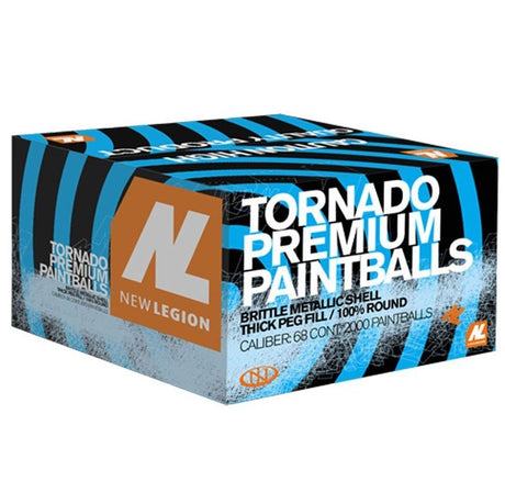 New Legion Tornado Paintballs 2000 Stück Cal. 68