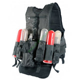Paintball Battle Weste, Schwarz