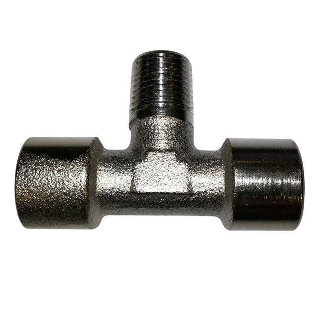 PPD 1/8" T-Stück 2x weiblich 1x Männlich Innengewinde Druckluftverbinder