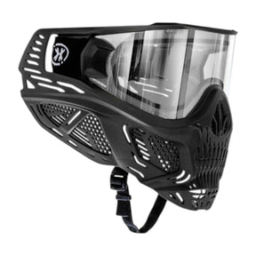 Paintball Maske HK Army HSTL Skull Punisher Schwarz Verspiegelt