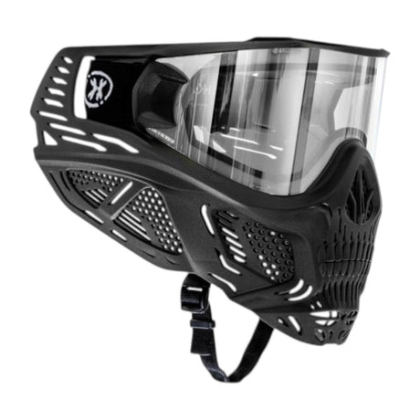 Paintball Maske HK Army HSTL Skull Punisher Schwarz Verspiegelt