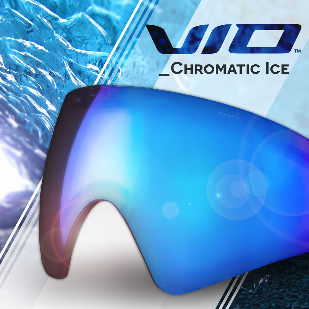 Paintball Maskenglas Virtue VIO Bunker Kings CMD Thermal Chromatic Ice