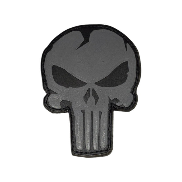Rubberpatch 3D Punisher Grau Schwarz