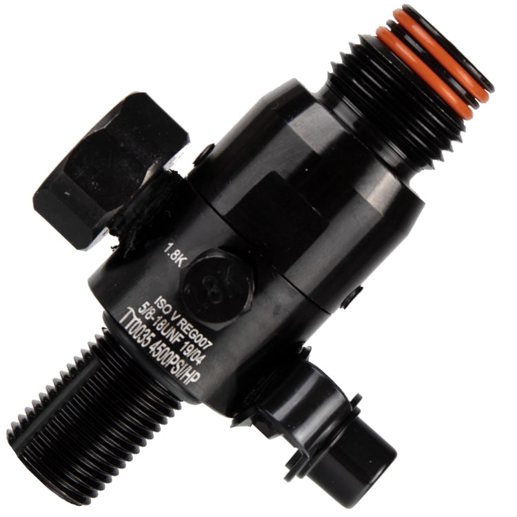 PowAir SHP Regulator 1100 PSi Output 300Bar 4500PSi