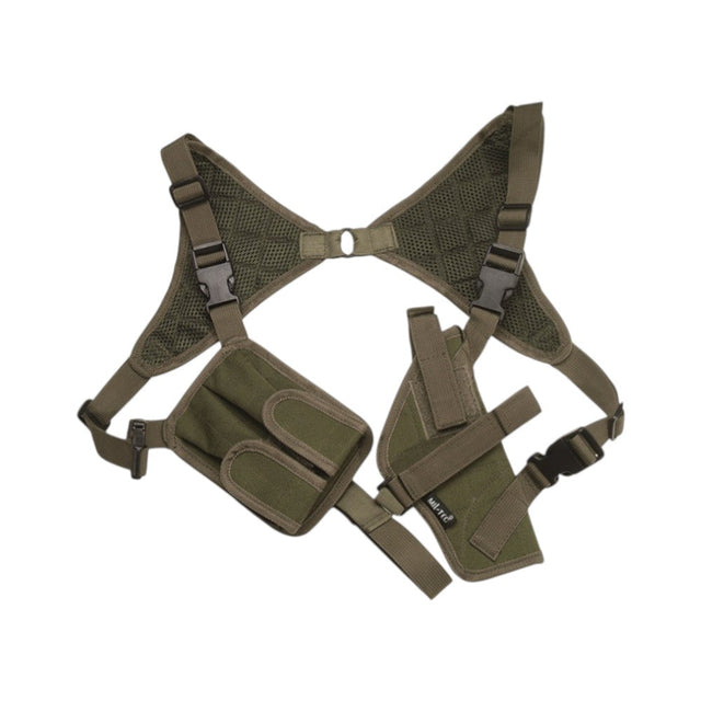 Schulterholster Oliv mit Magazintasche