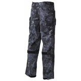 Snake Camo Black Hose Einsatzhose
