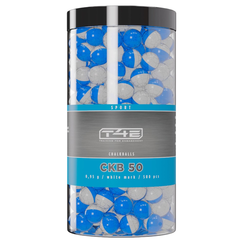 T4E Sport CKB 50 cal.50 Chalkballs – 500 Stk.