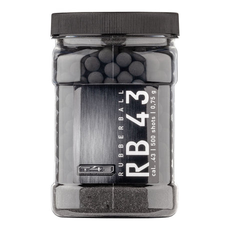 T4E Prac RB43 Rubberballs Cal.43 Gummigeschosse 100 Stück Prac Series