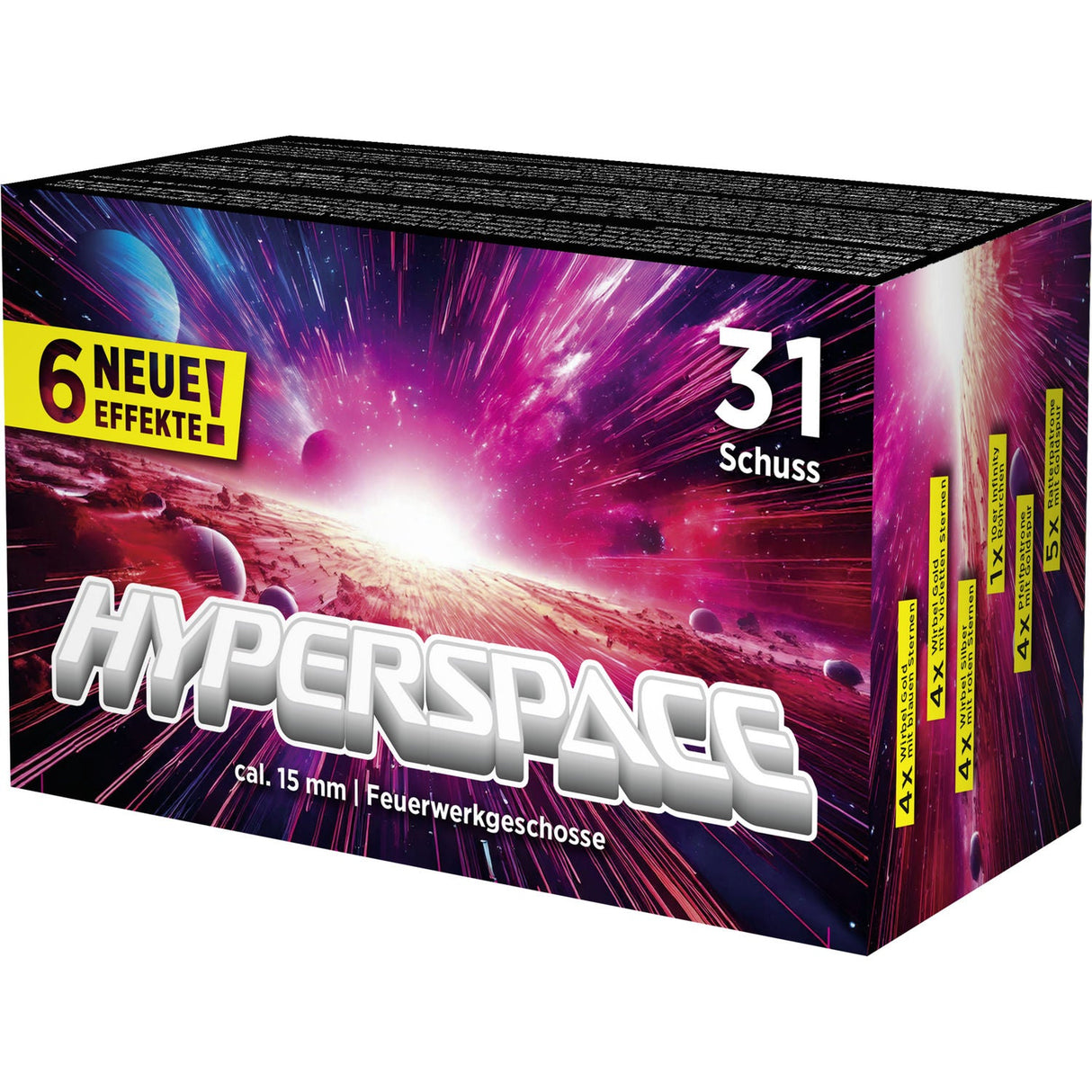 Umarex Hyperspace Set cal. 15 mm Schachtel mit 31 Effekten