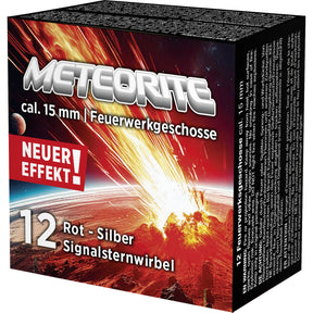 Umarex Signalsternwirbel rot-silber Meteorite cal. 15 mm 12er Schachtel