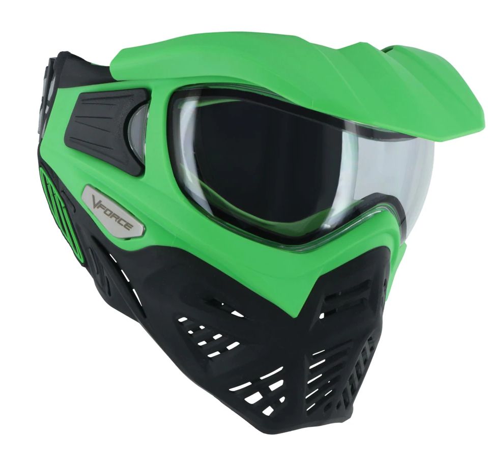 VForce Grill 2.0 Thermal Paintball Maske Venom green / black