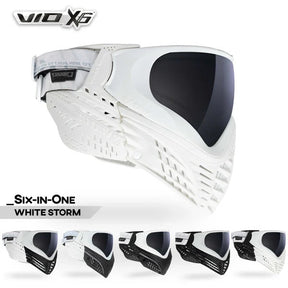 Virtue VIO X6 Paintball Maske White Storm