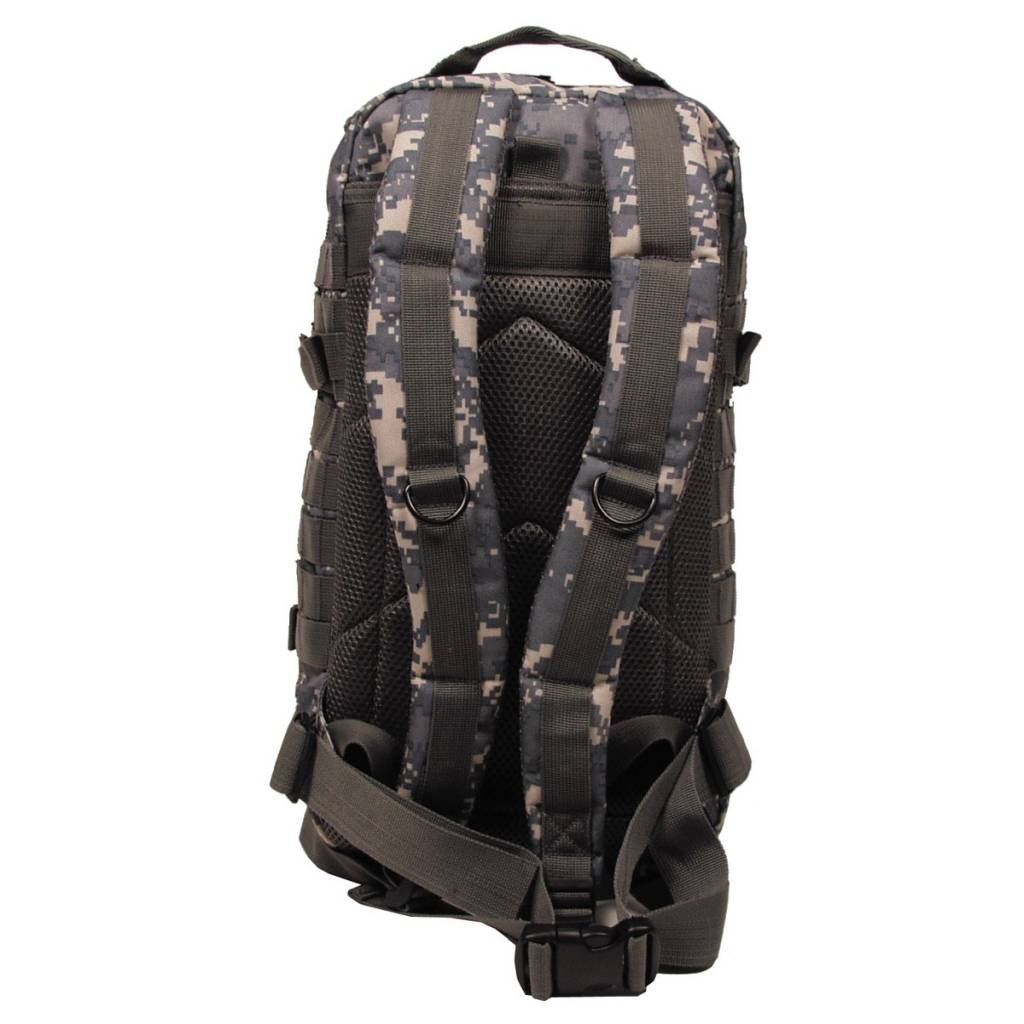 Waffentasche / Rucksack Molle ACU AT-Digital Grau