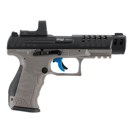 Walther Q5 Match Combo 5" CO₂ Pistole mit  RDS8 Red Dot