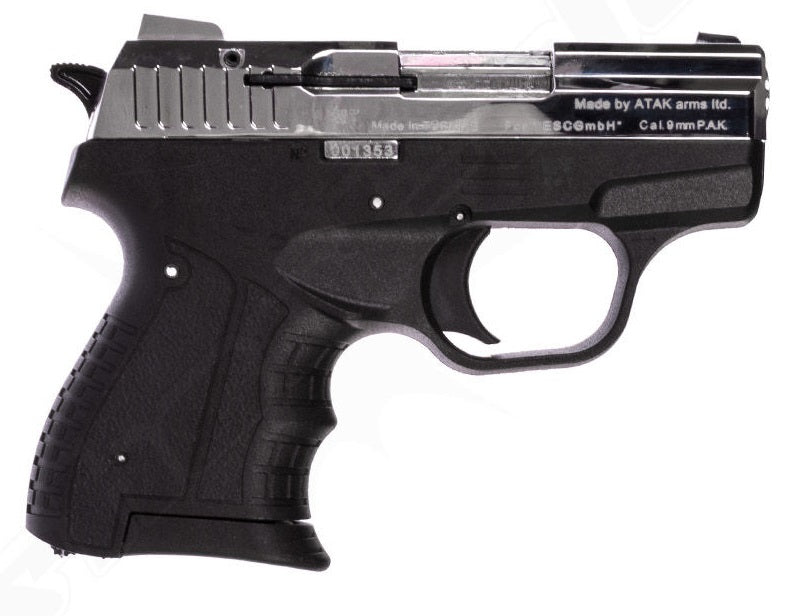 Zoraki 906 9mm P.A.K. Chrom / Schwarz Schreckschusspistole