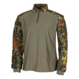 Combat Shirt US Tactical Hemd, langarm, flecktarn