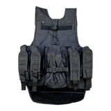 New Legion Paintball Battle Weste Schwarz