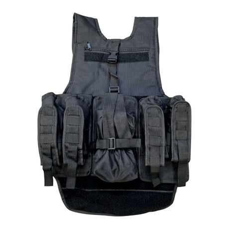 New Legion Paintball Battle Weste Schwarz