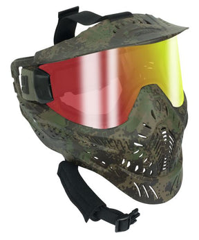 Paintball Maske HK Army / Planet Eclipse HSTL HDE Thermal Fire Red