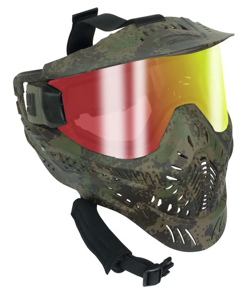 Paintball Maske HK Army / Planet Eclipse HSTL HDE Thermal Fire Red