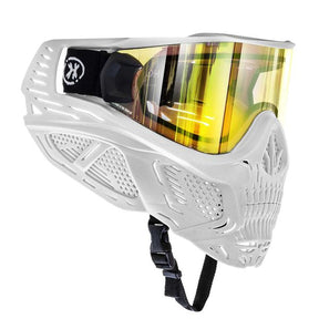 Paintball Maske HK Army HSTL Skull Saint weiß