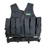 Paintball Tactical Weste 9 Pods HP Magfed Schwarz