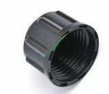 Ventilschutzkappe mit O-Ringaufnahme schwarz