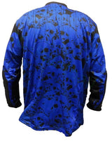 IDP Jersey The Skulls Blau Paintball Trikot