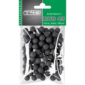 T4E Performance RUB 43 Gummirundkugeln 100 Stück