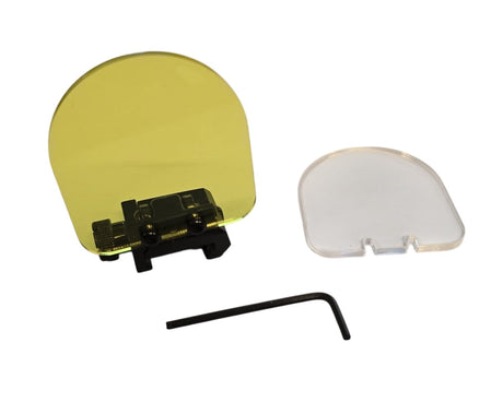 Tactical Red Dot Protector Gelb und Klar 22 mm
